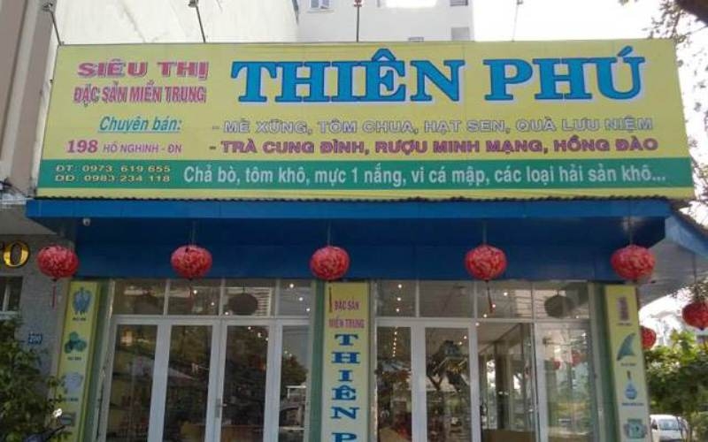 Đặc sản Đà Nẵng - Chuỗi siêu thị đặc sản Thiên Phú