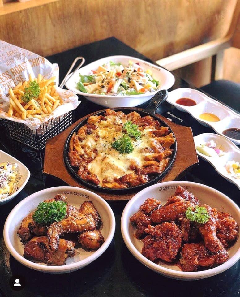 Quán ăn Hàn Quốc Hà Nội ngon - Don Chicken