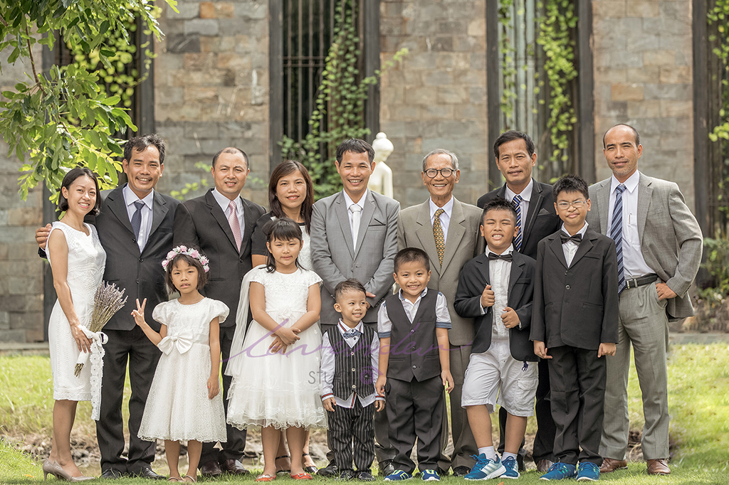 Chụp ảnh đại gia đình đẹp ở Đà Nẵng
