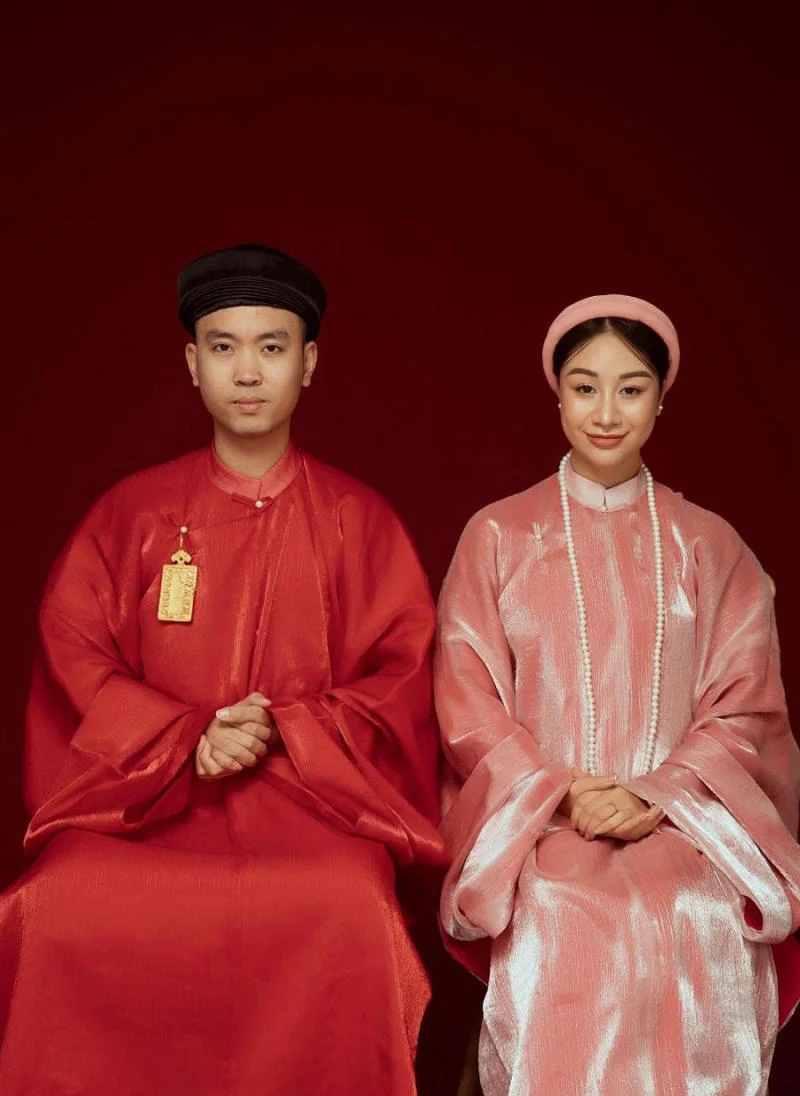 Chụp hình áo dài ngũ thân cặp đôi ở đâu uy tín nhất