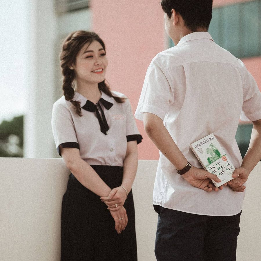  chụp ảnh couple tết đáng yêu tại Hà Nội năm 2025