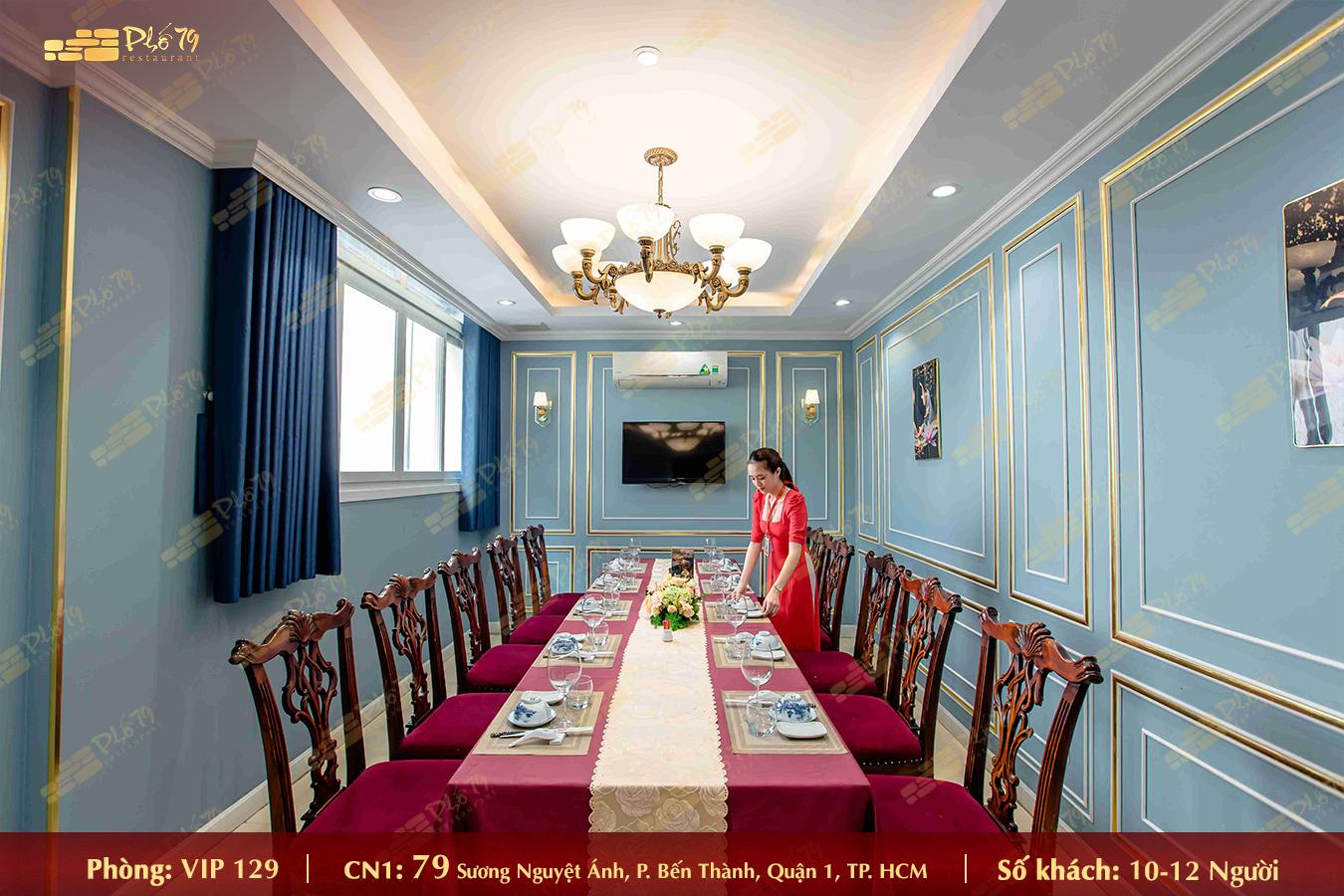 Nhà hàng đặt tiệc sinh nhật phố 79 ở quận 1