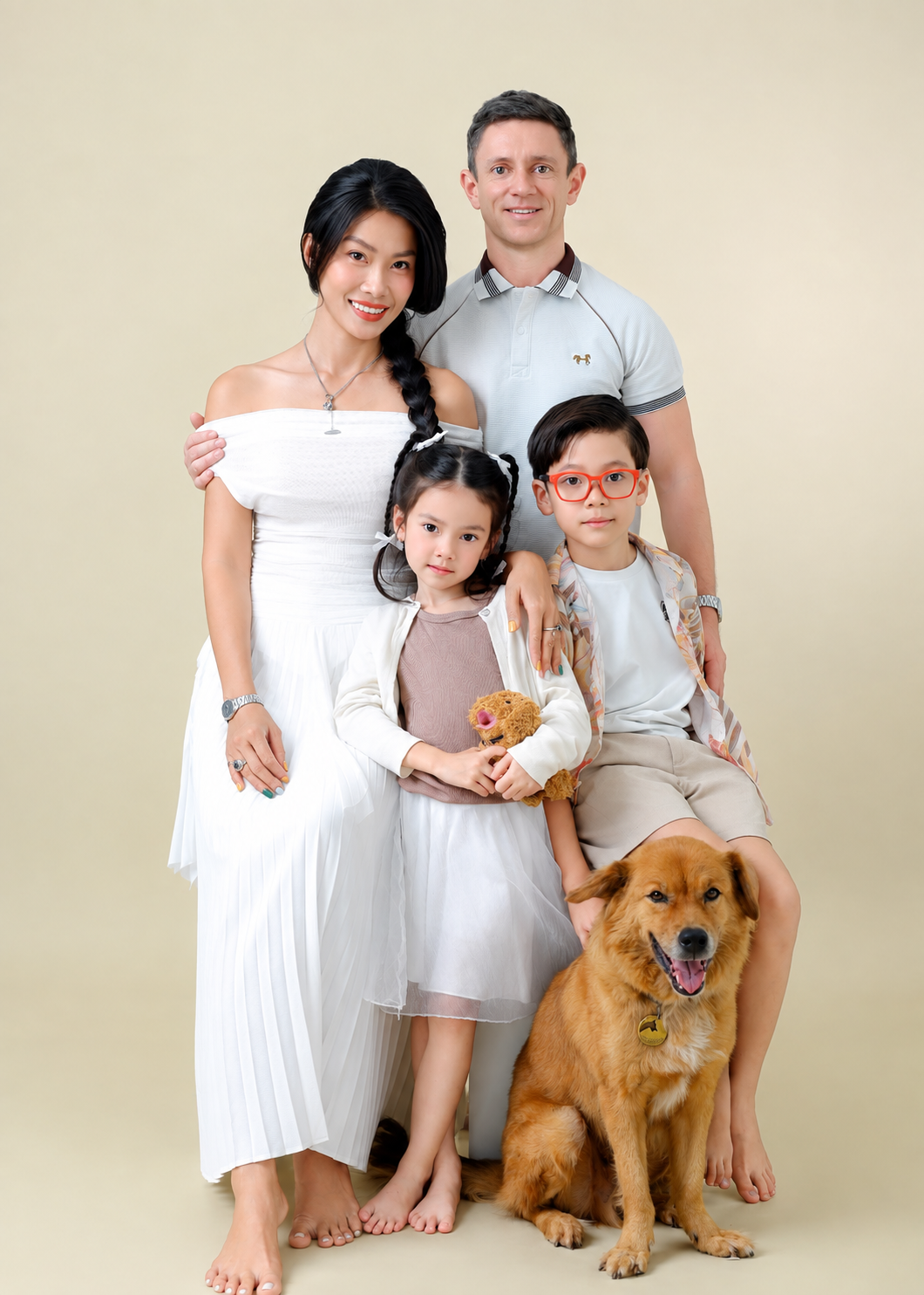Chụp gia đình có thú cưng tại nhà, studio hay dã ngoại? (1)