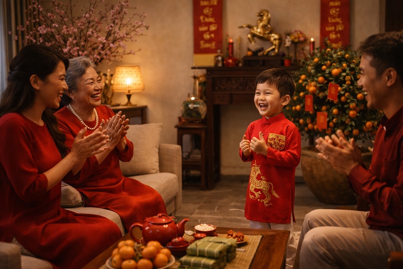 Kinh nghiệm chụp ảnh gia đình ngày Tết (5) Kinh nghiệm chụp ảnh gia đình Tết đẹp & tự nhiên (4)