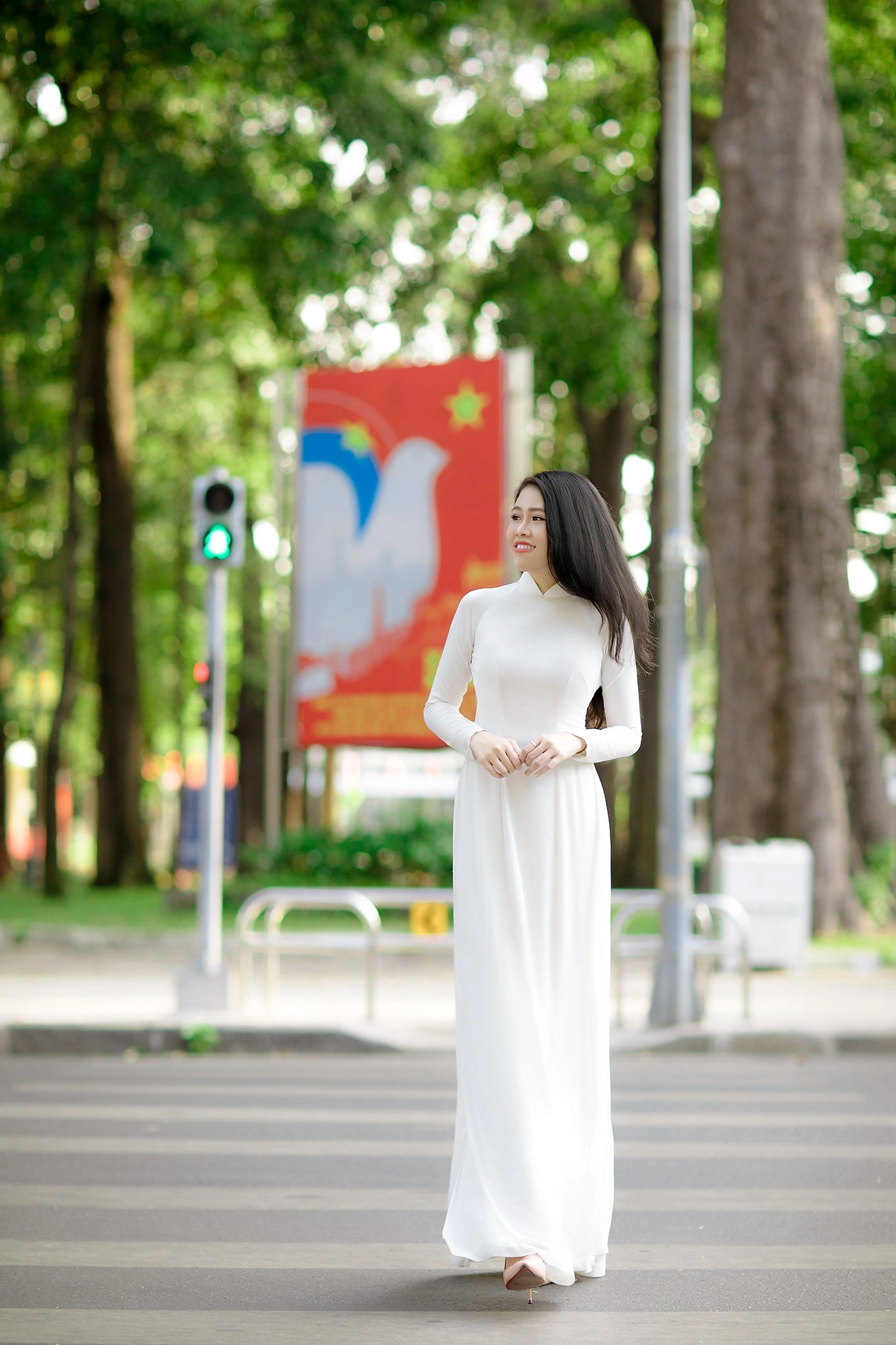 Bí quyết chụp hình áo dài ngoại cảnh đẹp (2)