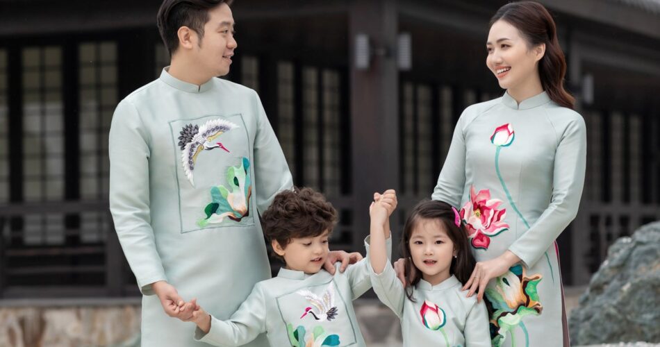 Chụp ảnh áo dài gia đình Tết 2026 – Gìn giữ nét đẹp sum vầy ngày xuân