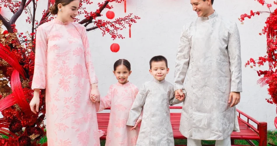 7 concept chụp ảnh áo dài gia đình ấm áp và ý nghĩa